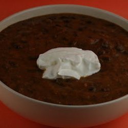 Black Bean & Pumpkin Soup