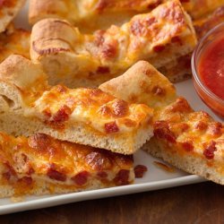 Deep Dish Pepperoni Pizza