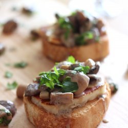 Mushroom Bruschetta