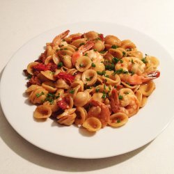 Sun-Dried Tomato & Shrimp Pasta