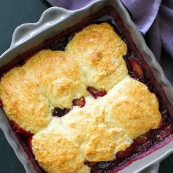 Plum Cobbler