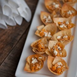 Buffalo Chicken Wontons