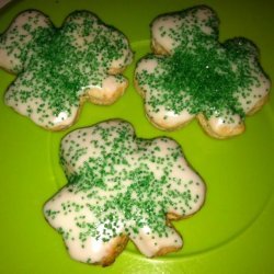 Cholesterol Free, Low Fat Cookies W/ Icing