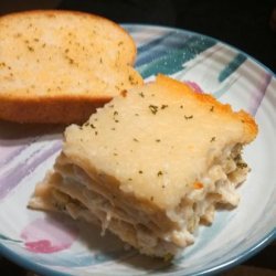 Chicken and Broccoli Alfredo Lasagne