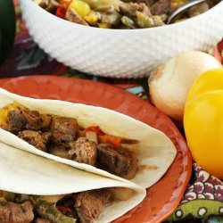 Crock-Pot Steak Fajitas