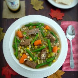 Beef Barley Vegetable Soup