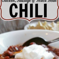 Sausage and Black Bean Chili