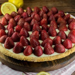 Strawberries With Cream Cheese Tart