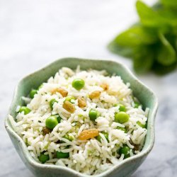 Pea and Rice Salad