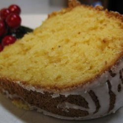 Eggnog Sherry Cake