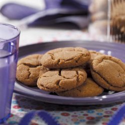 Big Soft Ginger Cookies