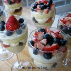 Blueberry Trifle