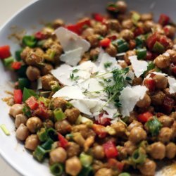 Tomato Chickpea Salad