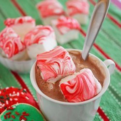 Candy Cane Marshmallows