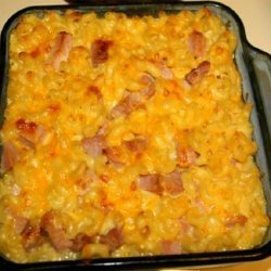 Ham-Macaroni Bake