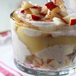 Cinnamon Apples With Yogurt