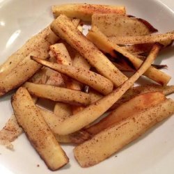 Skillet Caramelized Parsnips