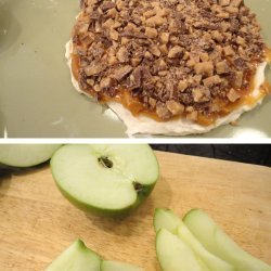 Caramel Apple, Cream Cheese Dip