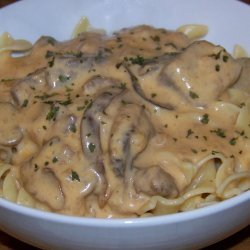 Beef Stroganoff