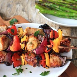 Grilled Sausage and Peppers