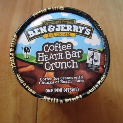 Coffee Heath Bar Ice Cream