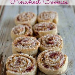 Raspberry Pinwheel Cookies