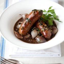 Lentils & Sausage Casserole