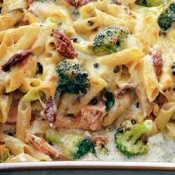 Salmon and Broccoli Bake