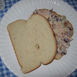 Cranberry-Almond Chicken Salad Sandwich