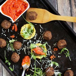 Vegan Spaghetti and Meatballs