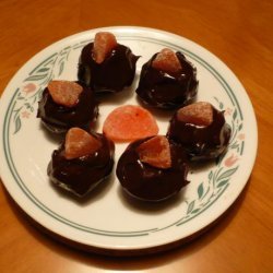 Gluten-Free Glistening Brownie Bombes