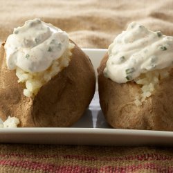 Sour Cream and Chive Potato Topping