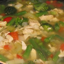 Turkey Broccoli Soup