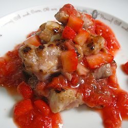 Strawberry Pork Chops