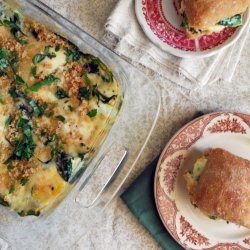 Baked Spinach and Egg Sandwiches