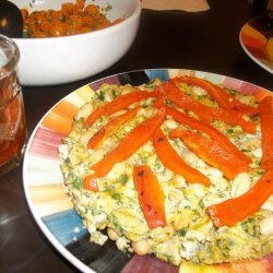 Spanish White Bean Tortilla With Piri-Piri Sauce