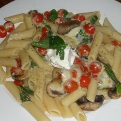 Tomato-Mushroom Pasta