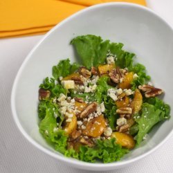 Peach & Blue Cheese Salad