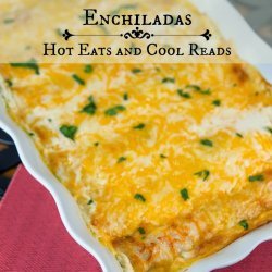 Three Cheese Chicken Enchiladas