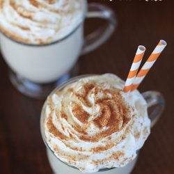 Pumpkin Spice White Hot Chocolate