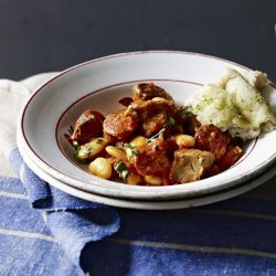 Pork, Chorizo and Butter Bean Stew