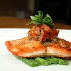 Seared Salmon With Pan Sauce