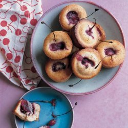 Cherry Almond Tea Cakes