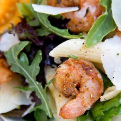 Caesar Shrimp and Pasta