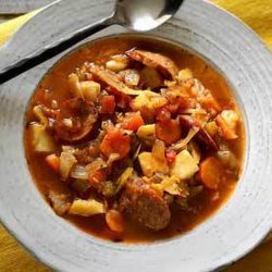 Sausage and Cabbage Soup