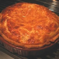 Swiss Cheese Quiche With Mushrooms & Onions