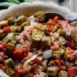 Stewed Okra & Tomatoes