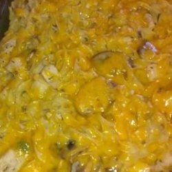 Chicken, Mushroom, and Noodle Casserole