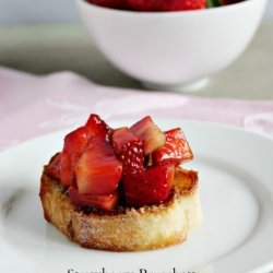 Strawberry Bruschetta