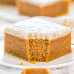 Pumpkin Bars